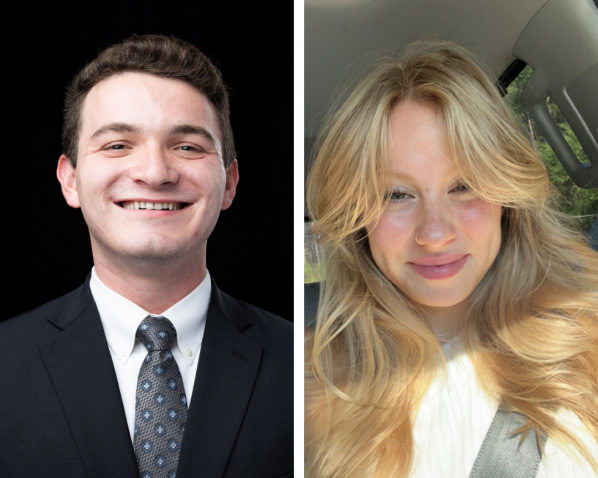 Jackson Adams and Sydney Hudson