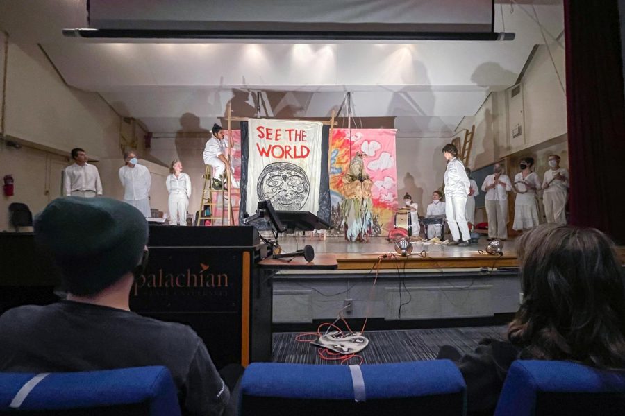 Center Programming Discussed in Campus News: The Appalachian on “Bread and Puppet provide performance, workshop to campus community”